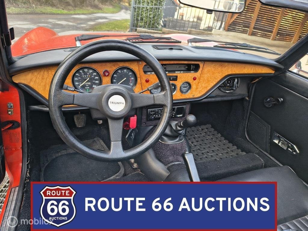 Triumph Spitfire 1500 | 1979 | Route 66 Auctions, Auto's, Oldtimers, Triumph, Zwart, Bedrijf, Handgeschakeld