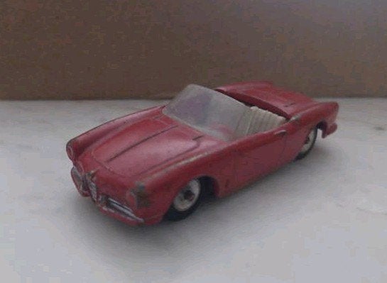 Solido Alfa-Romeo Giulietta cabriolet, Hobby en Vrije tijd, Ophalen of Verzenden, Solido