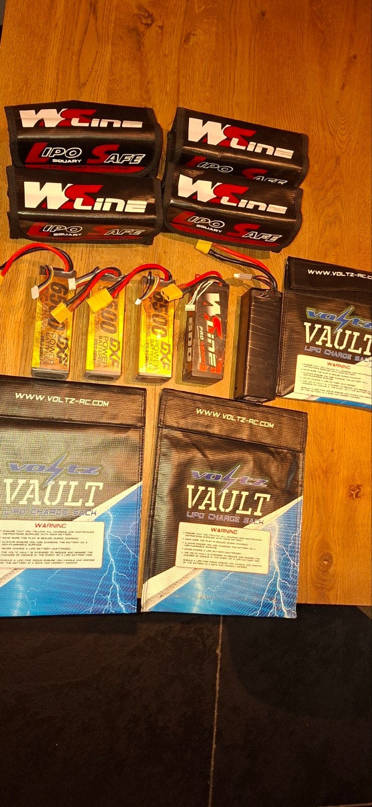 4x 4s lipo incl lipo savebags, Hobby & Loisirs créatifs, Modélisme | Radiocommandé & Téléguidé | Autre, Enlèvement, Utilisé