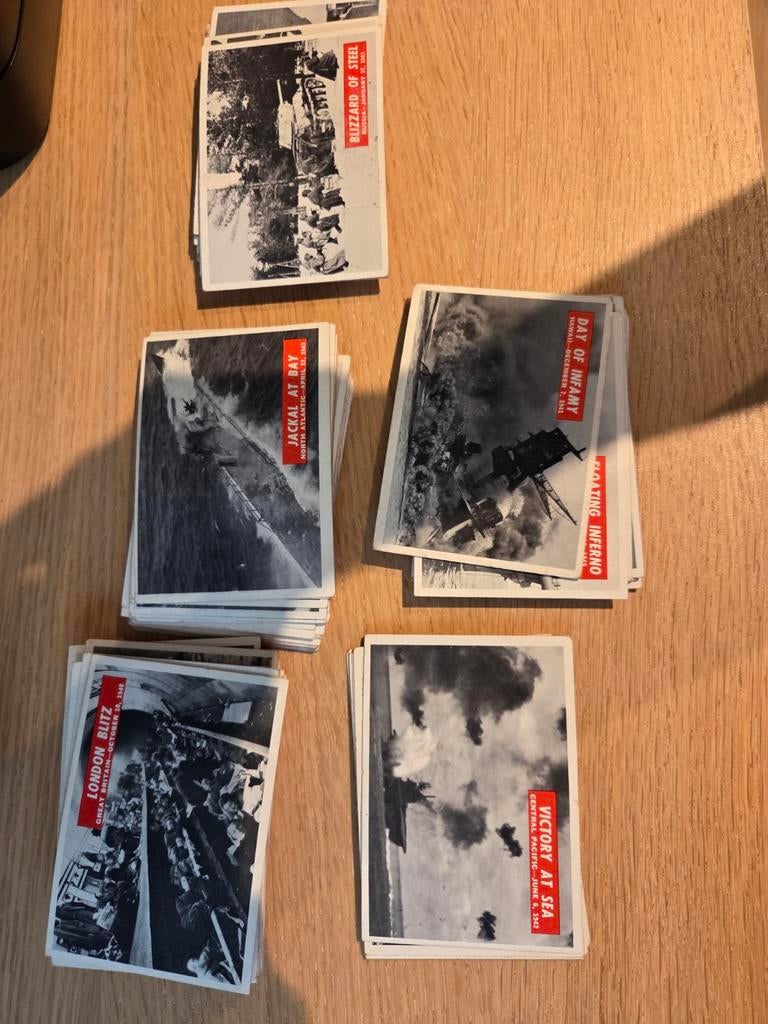 Philadelphia Gum War Bulletin kaartspel uit 1965, Verzamelen, Ophalen of Verzenden