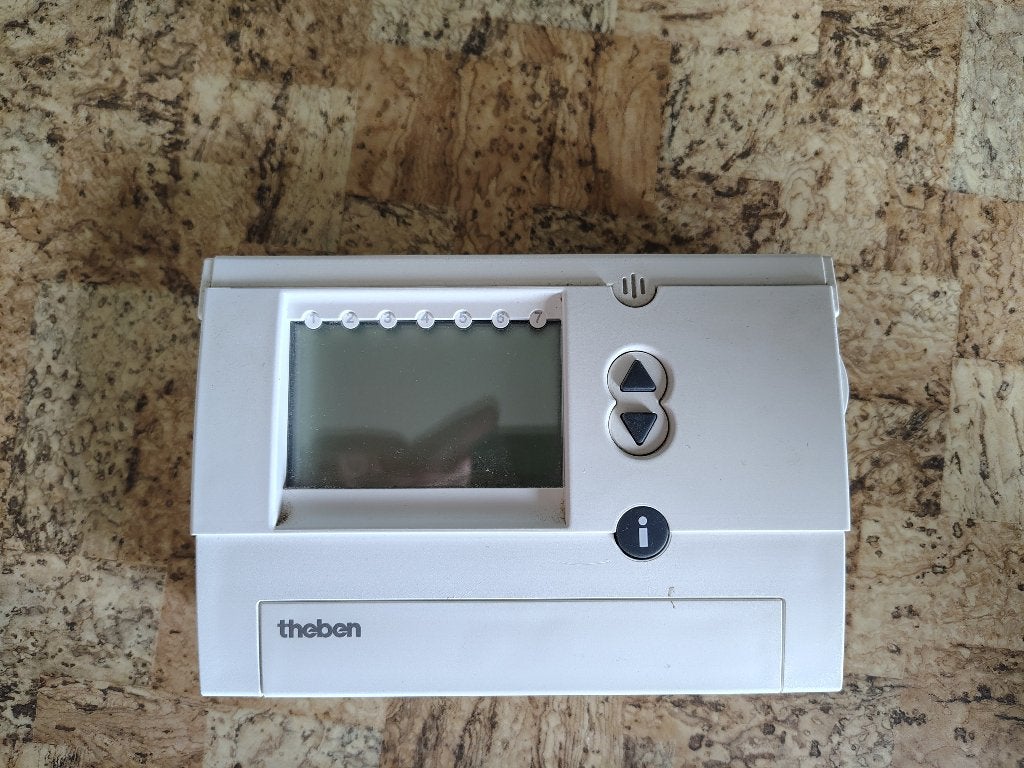 Thermostat Theben Ramses 811 top, Doe-het-zelf en Bouw, Ophalen of Verzenden, Gebruikt