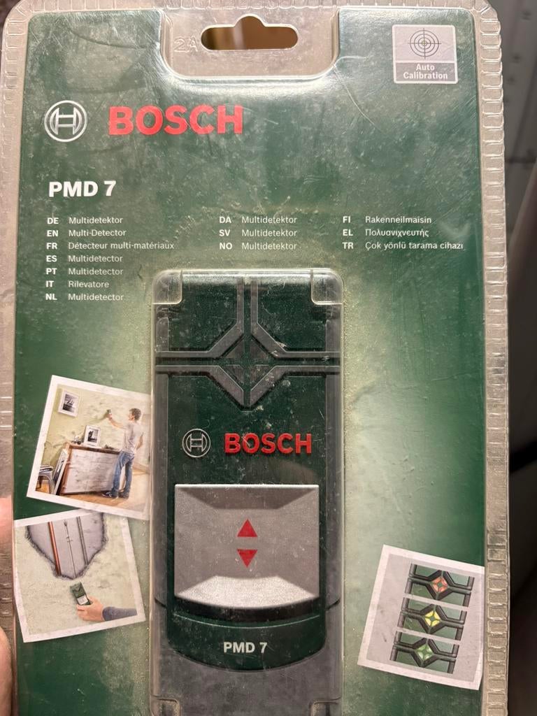 Bosch multi detector, Doe-het-zelf en Bouw, Meetapparatuur, Ophalen, Zo goed als nieuw