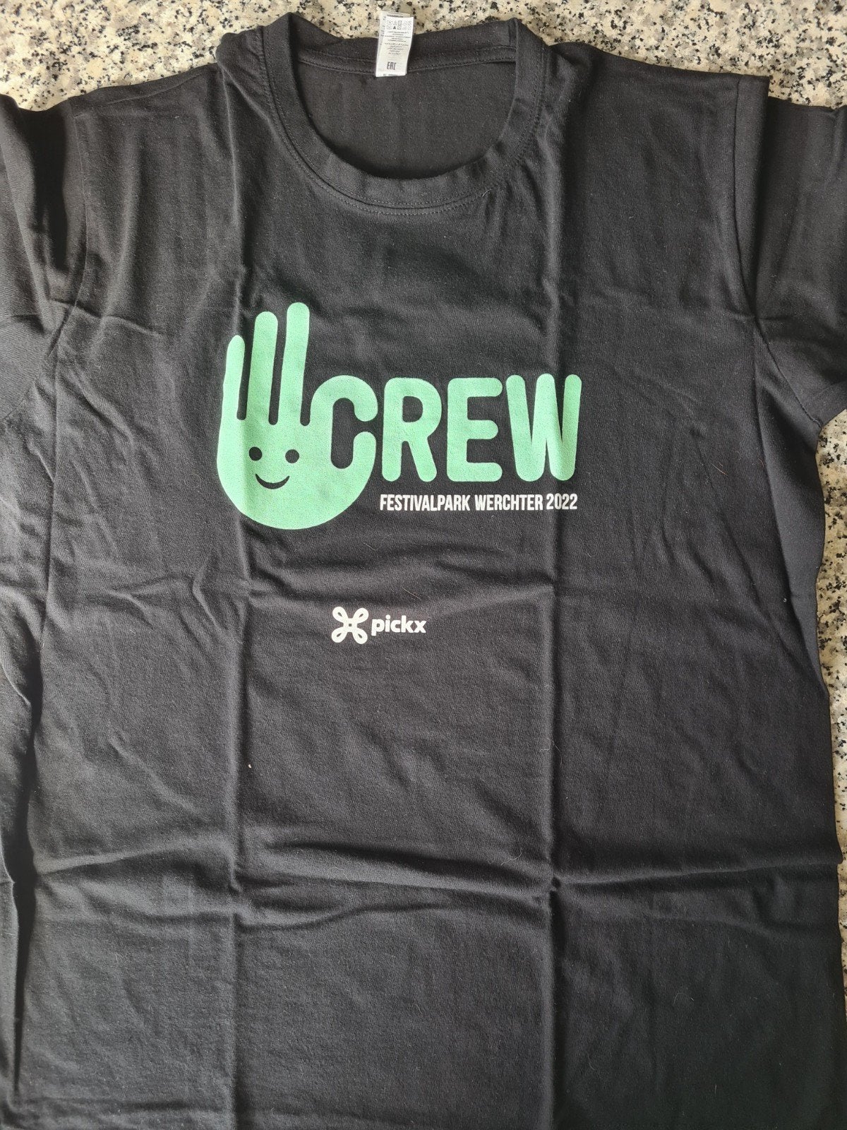 Festival t-shirts, Ophalen, Groen