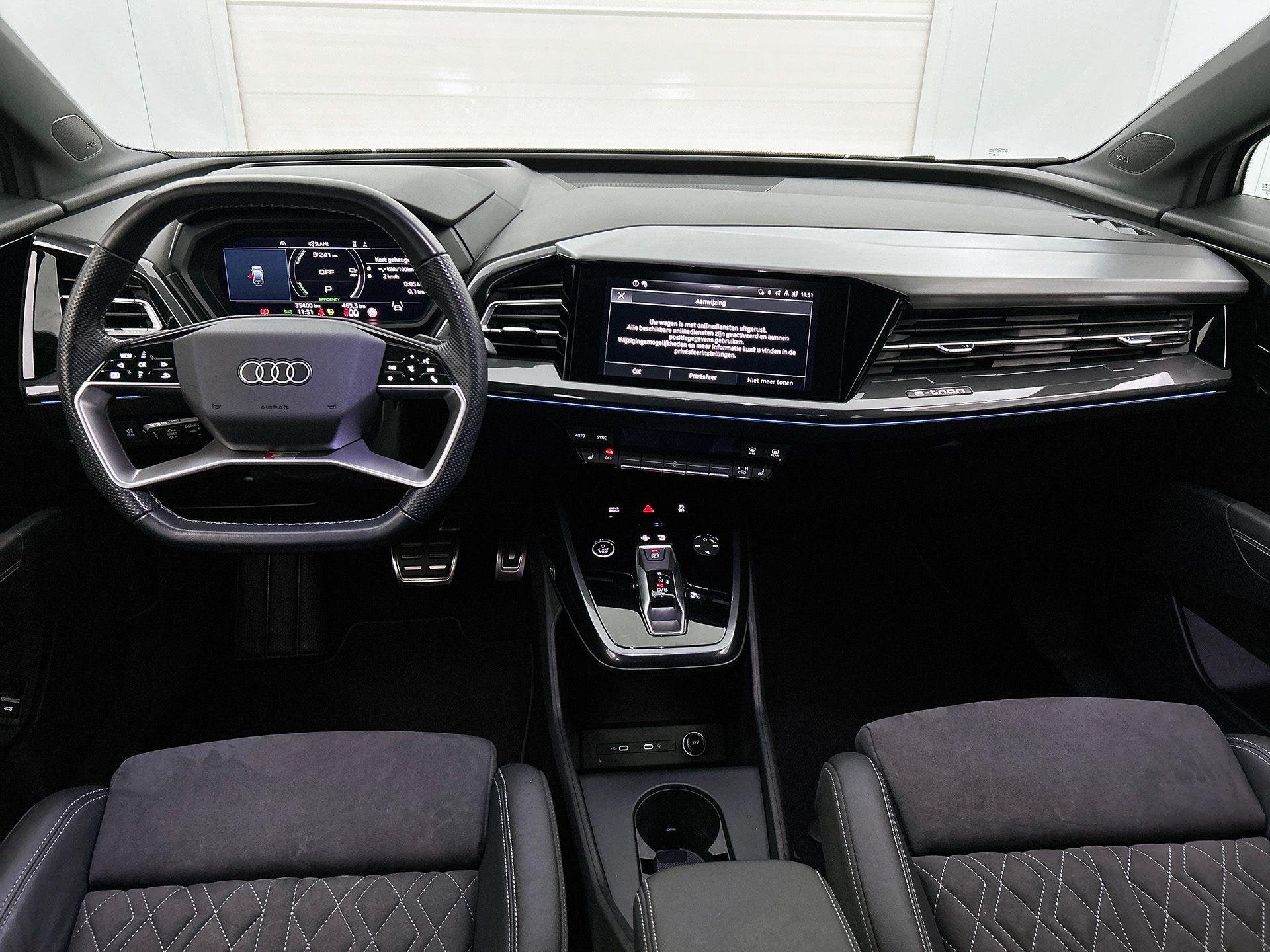 Audi Q4 40 e-tron 40 S Line, Auto's, Automaat, Gebruikt, Euro 6, 82 kWh