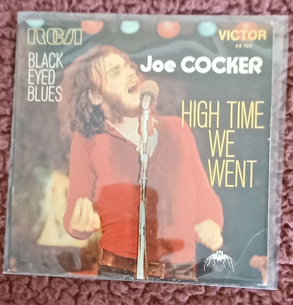 Vinylsingle// JOE COCKER // Black eyed blues // 1971, Enlèvement ou Envoi