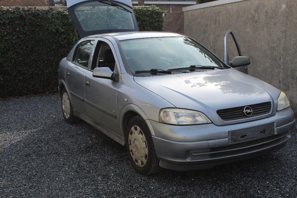 Opel Astra G, Voorwielaandrijving, 4 deurs, 4 cilinders, Blauw