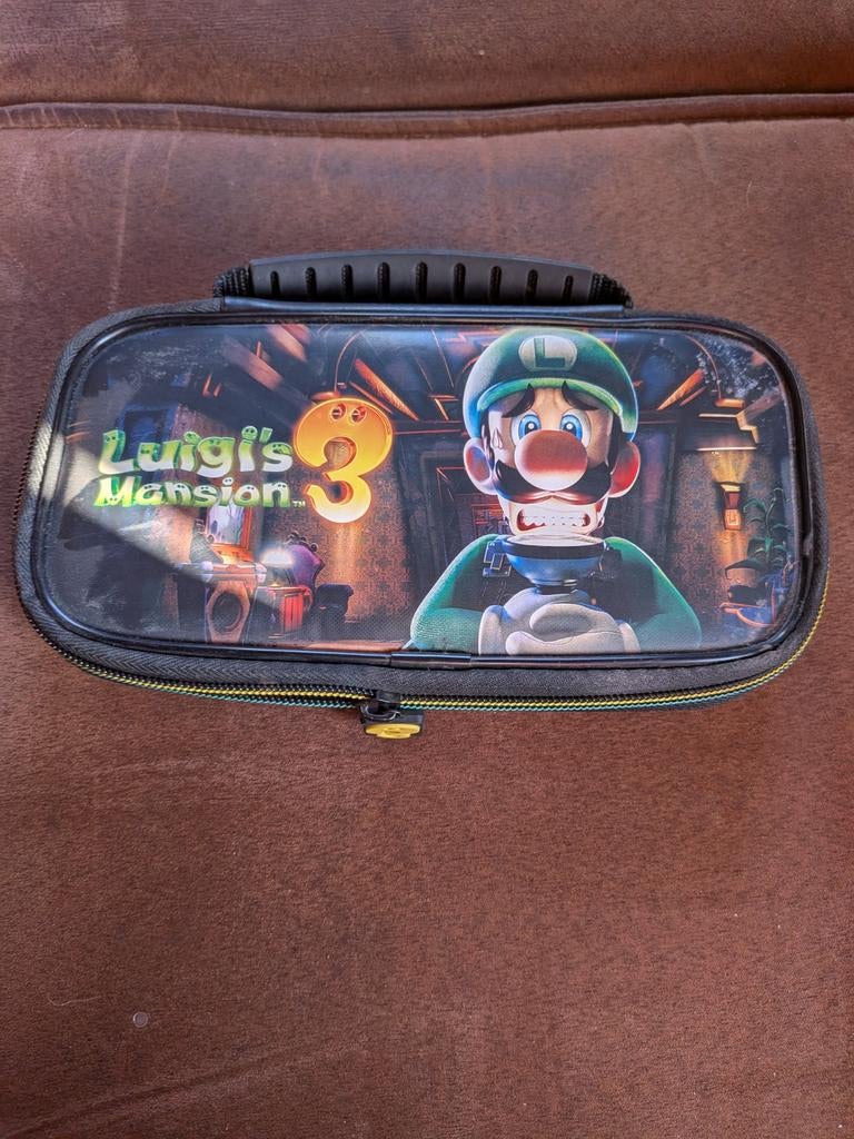 Luigi's Mansion 3 draagtasje voor Nintendo portable, Enlèvement ou Envoi, Comme neuf, Housse, Sac ou Boîtier