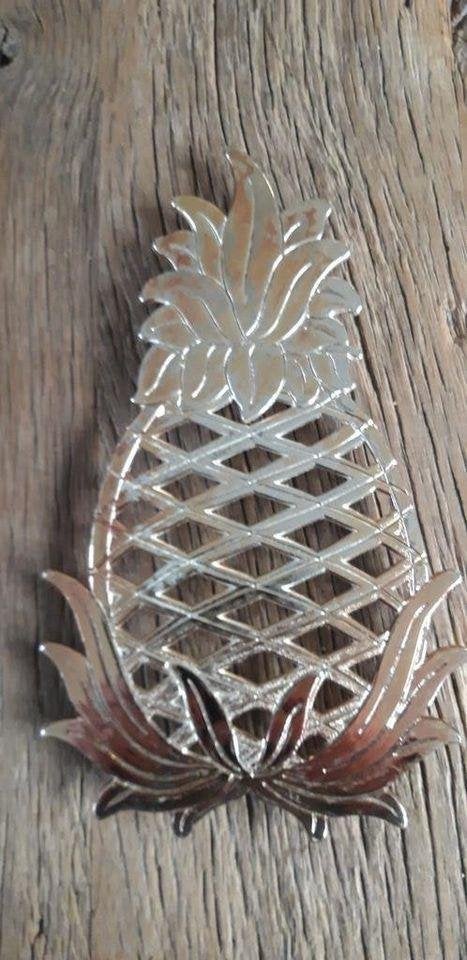 Sous-verre vintage en forme d'ananas WMA Roger LTD, Enlèvement ou Envoi