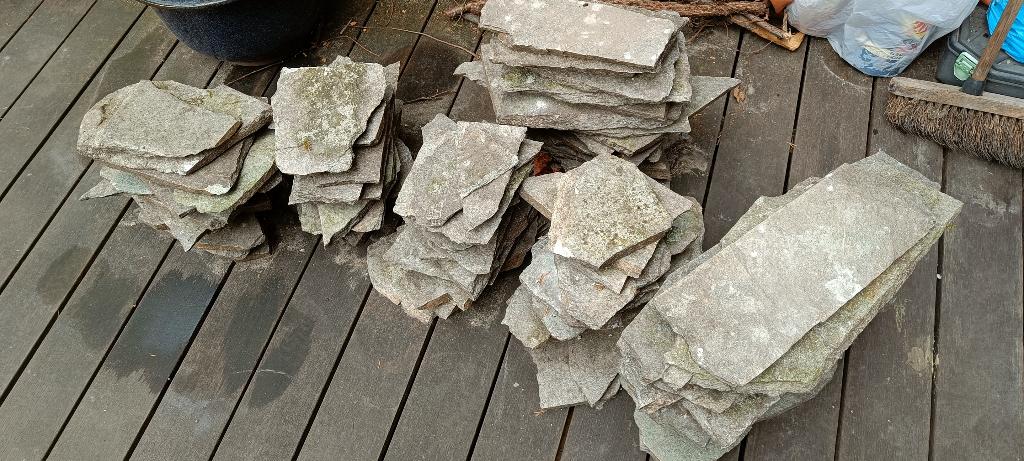 Lot stapstenen / flagstones, Ophalen, Natuursteen