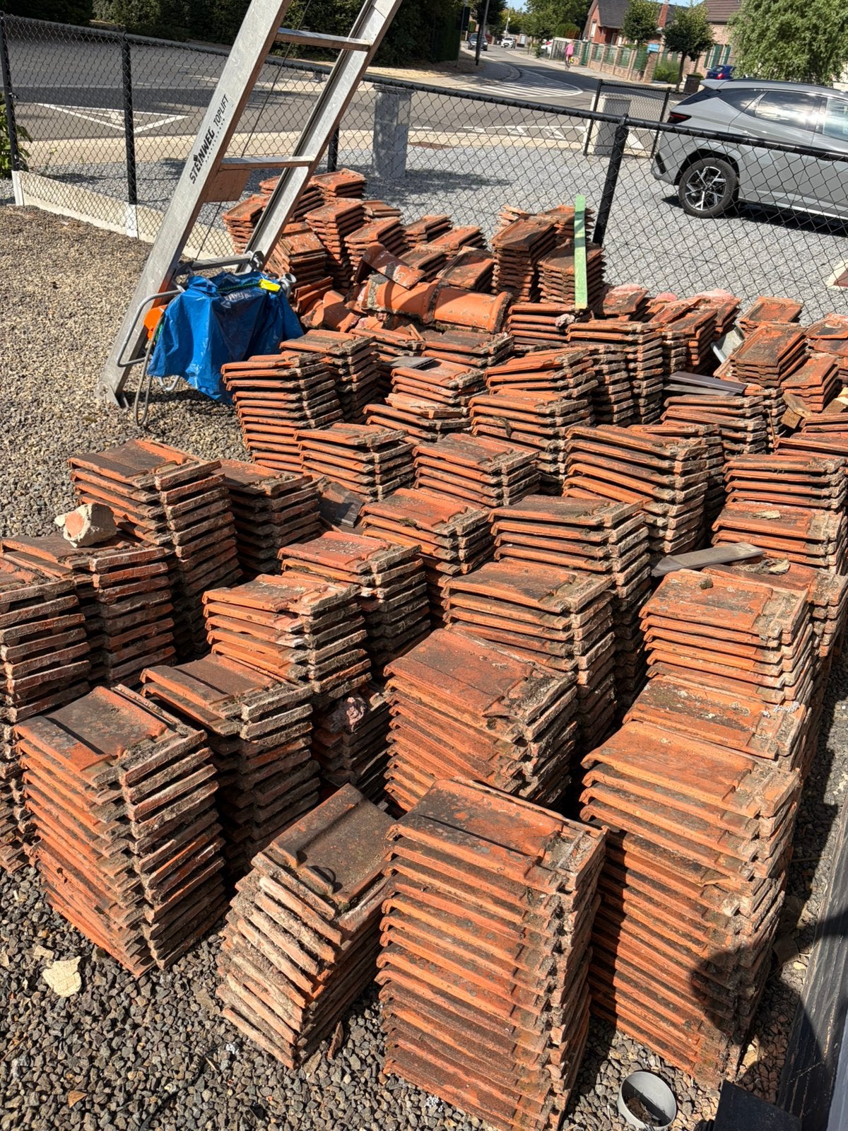 GRATIS Dakpannen, gratis mee te nemen, Bricolage & Construction, Tuiles & Revêtements de toit, Enlèvement, Utilisé, 15 m² ou plus