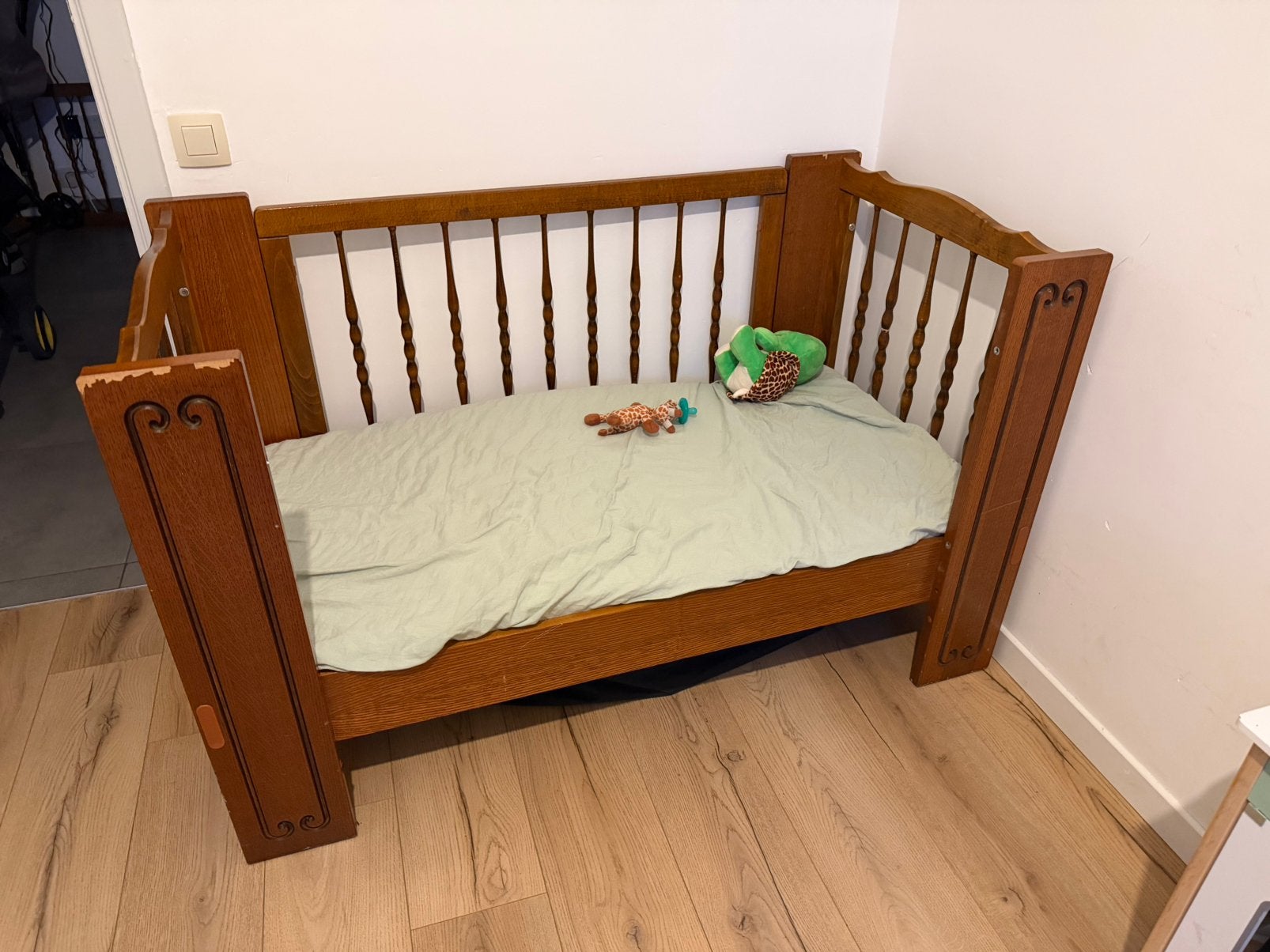 Lit enfant, Enfants & Bébés, Enlèvement ou Envoi, Comme neuf, Matelas