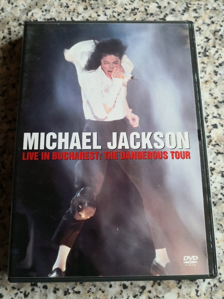 dvd Michael Jackson - Live in bucharest - dangerous tour, Enlèvement ou Envoi
