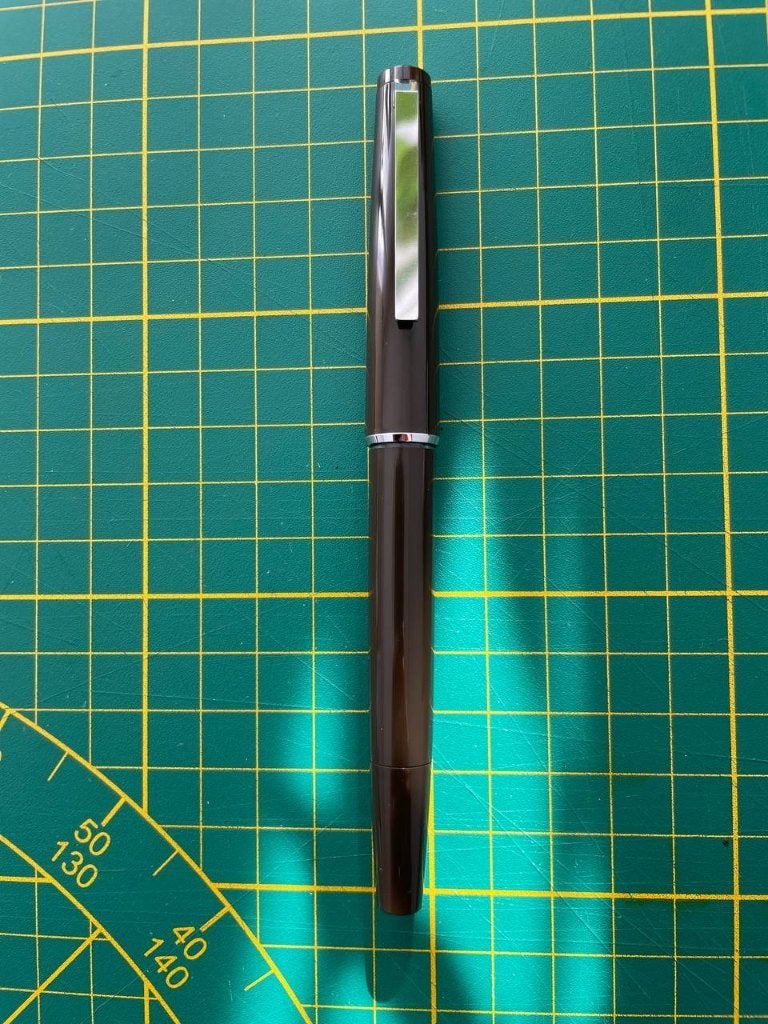 Lamy 86 Brown M Steel Nib Fountain Pen W.Germany, Collections, Enlèvement ou Envoi