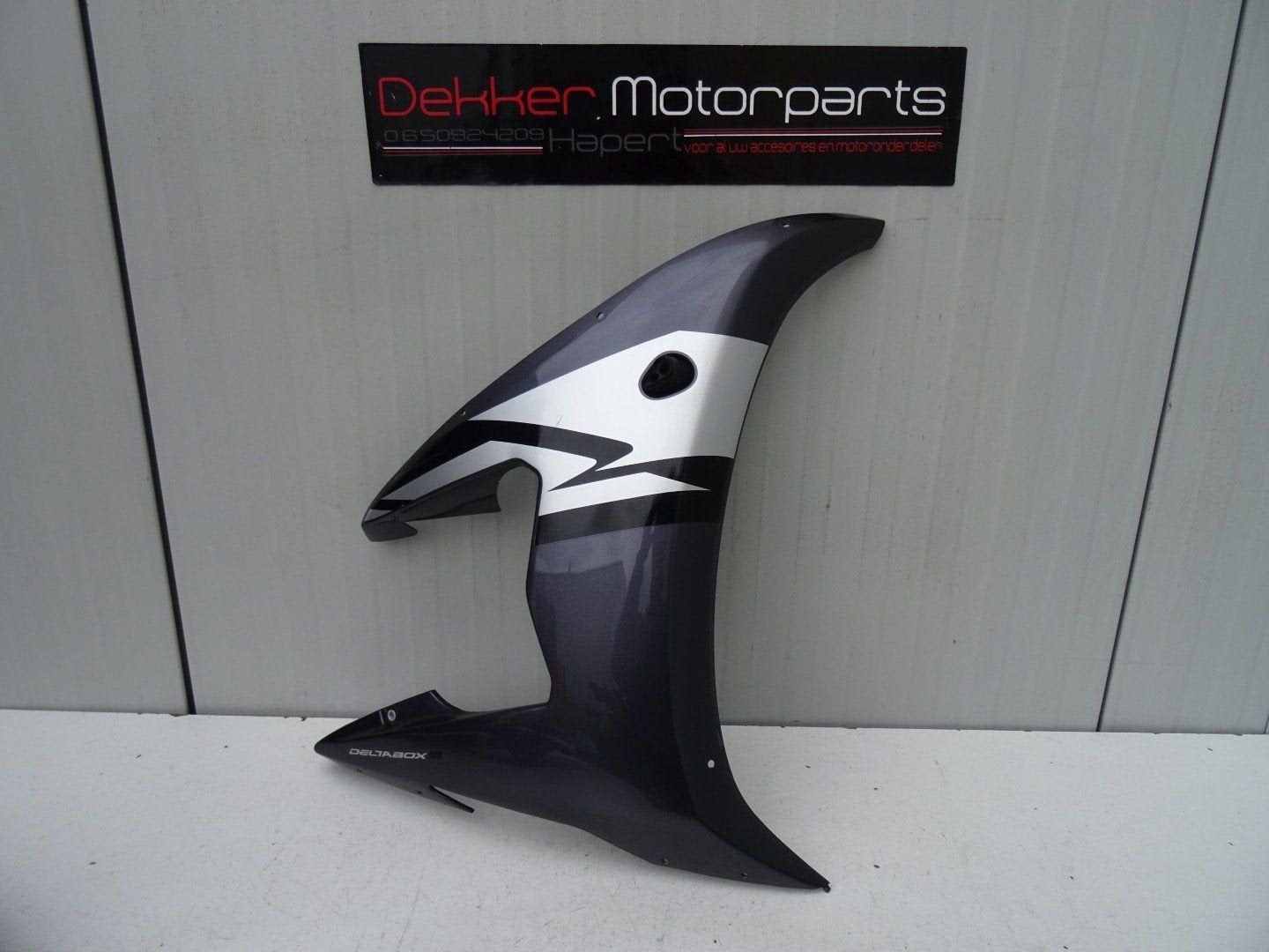 Rechter Zijpaneel / Kuipdeel Yamaha YZF R6 2003-2004 Antraci, -, Utilisé, -, -