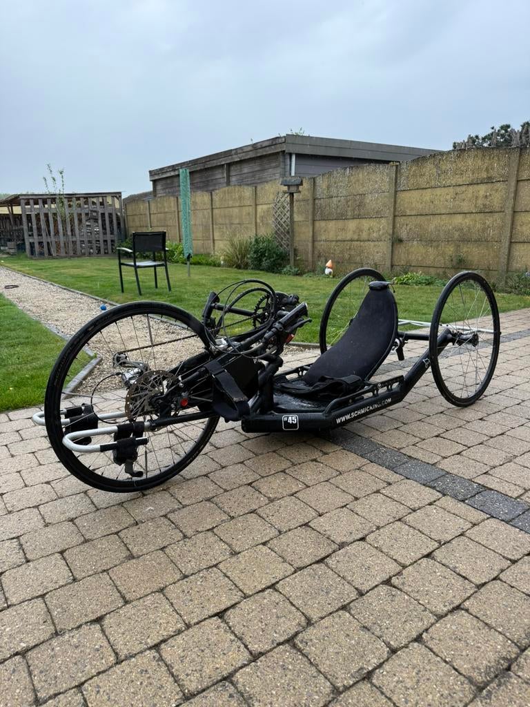 Zeer nette schmicking handbike, Fietsen en Brommers, Ophalen, Zo goed als nieuw