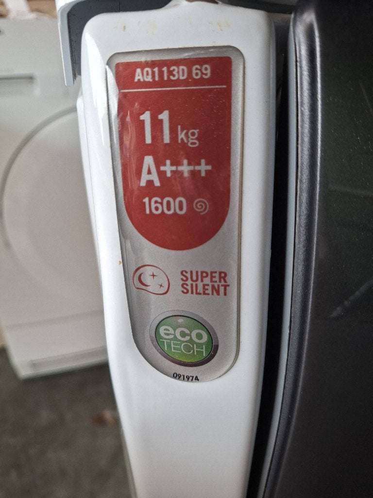Wasmachine, Elektronische apparatuur, Wasmachines, 10 kg of meer, Ophalen, Gebruikt, Energieklasse A of zuiniger