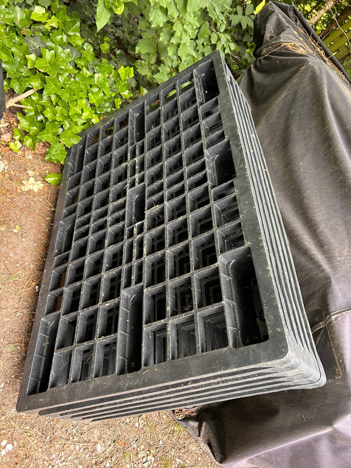 Export Palet plastiek 1200 x 800mm, Doe-het-zelf en Bouw, Overige Doe-Het-Zelf en Bouw, Ophalen, Zo goed als nieuw