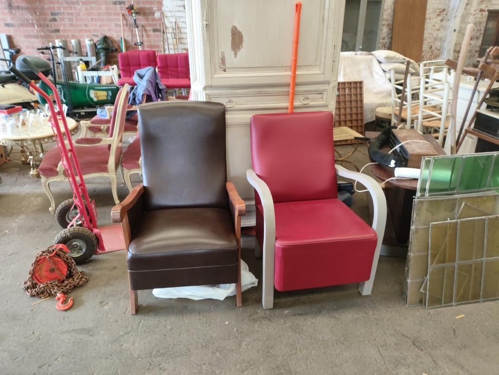 2 vintage zeteltjes, Enlèvement