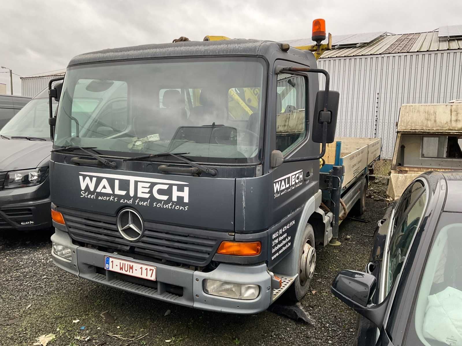 Mercedes-Benz Vrachtwagen met Palfinger PK7000, Overige brandstoffen, Mercedes-Benz, Bedrijf, Te koop