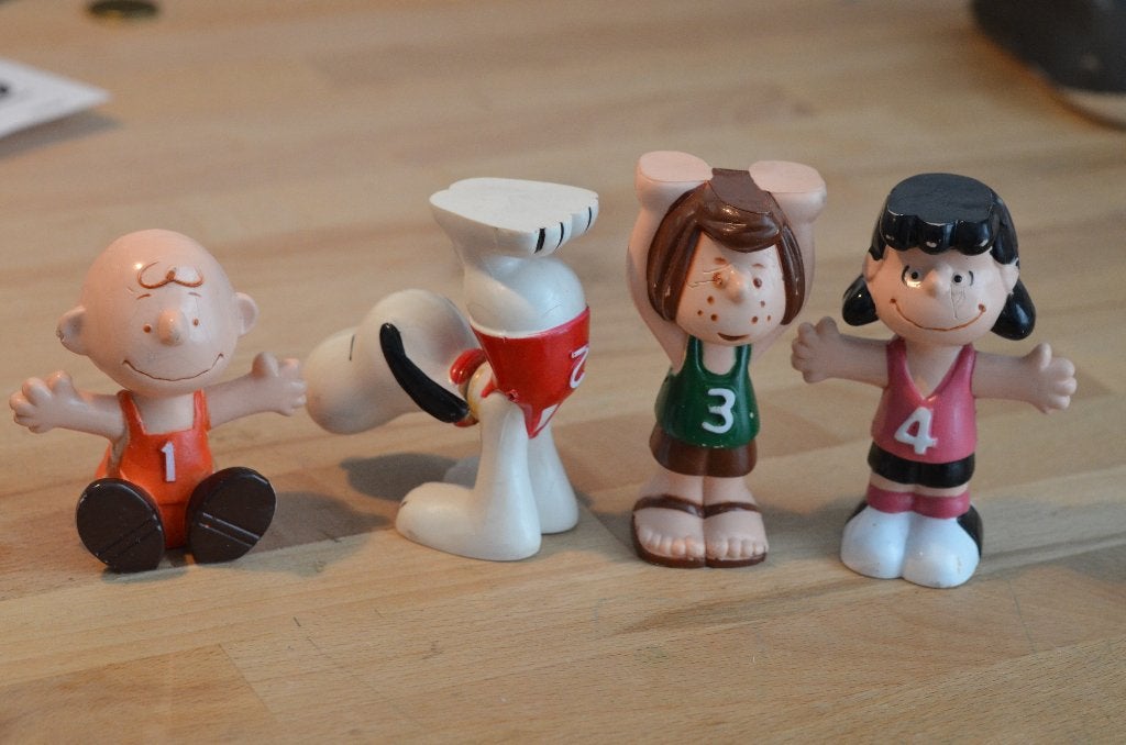 Figurines Peanuts (snoopy) vintage, Enlèvement ou Envoi, Utilisé, Autres types