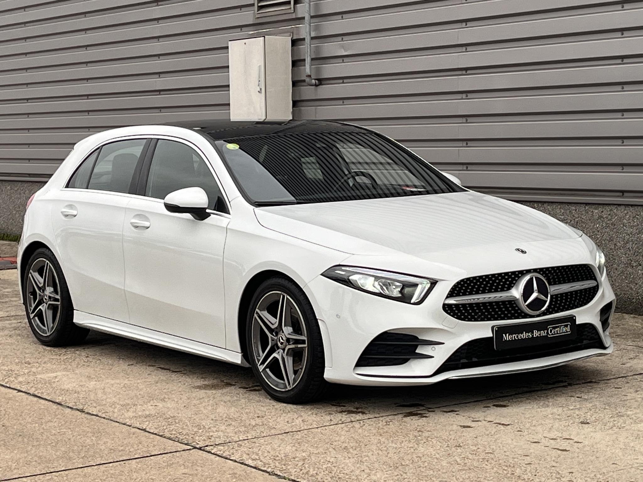 Mercedes-Benz A-Klasse 200 d AMG+Pano, Auto's, 745 kg, Stof, Gebruikt, 4 cilinders