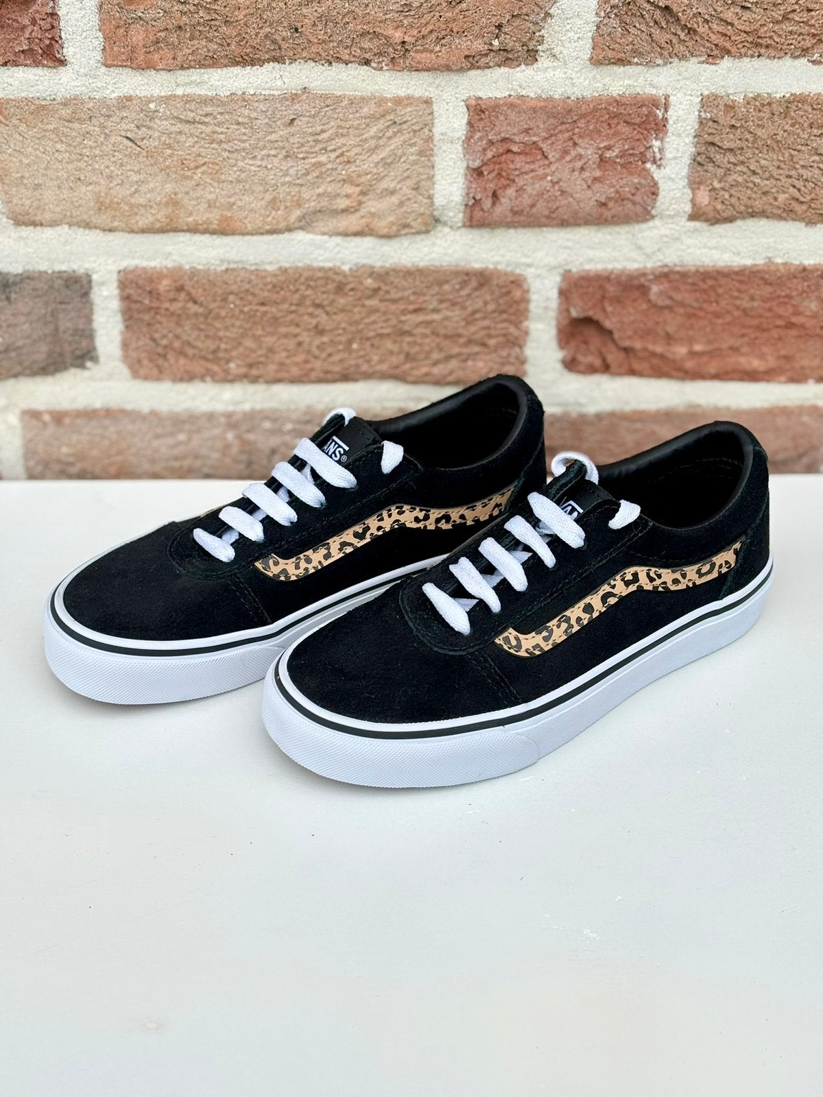 Vans sneakers nieuw met luipaardprint maat 34, Zwart, Nieuw, Ophalen of Verzenden, Sneakers
