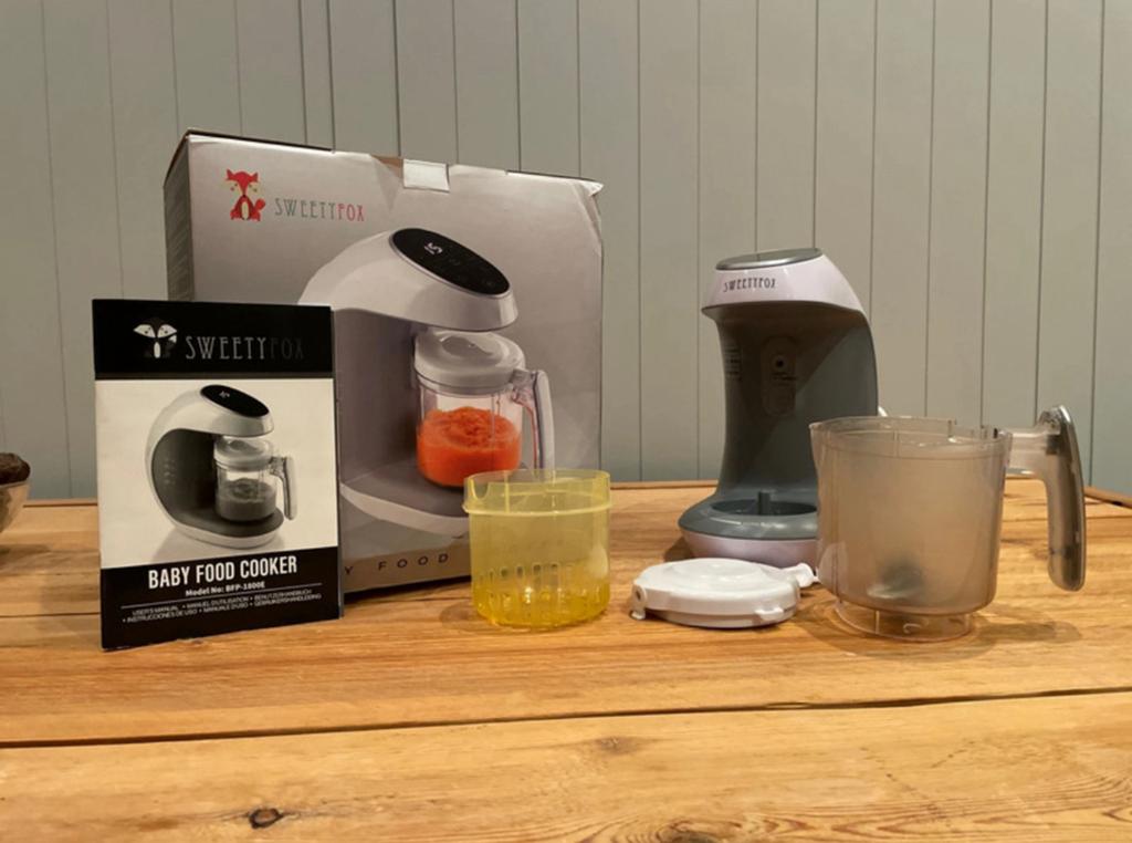 SweetyFox 7-in-1 Multifunctionele babycooker, Kinderen en Baby's, Ophalen of Verzenden, Zo goed als nieuw