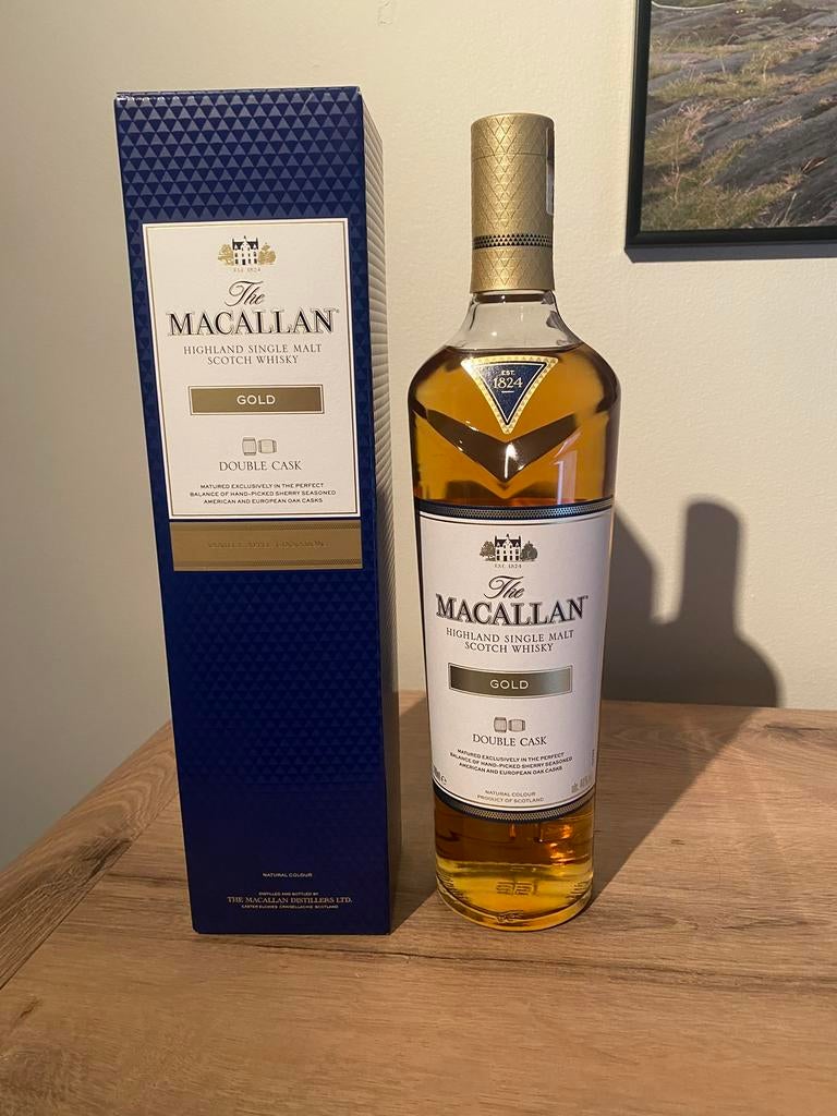 Macallan Gold whisky, Verzamelen, Ophalen of Verzenden, Zo goed als nieuw