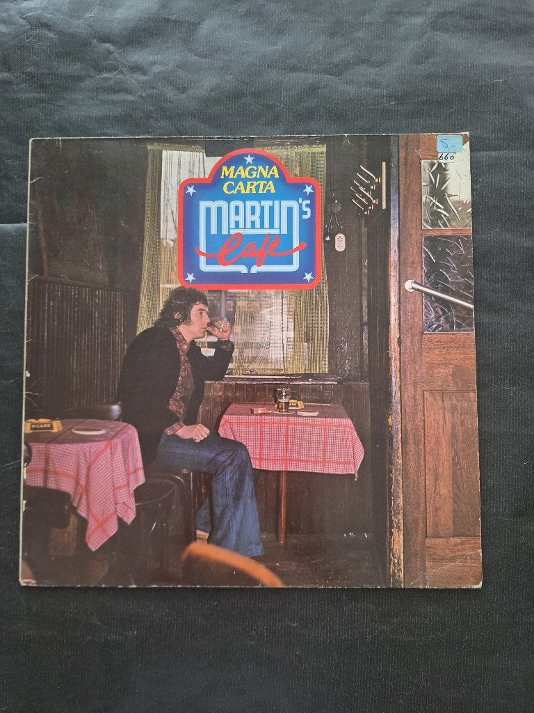 MAGNA CARTA "Martin's Café" folkrock LP (1974) Reïssue, Cd's en Dvd's, Vinyl | Rock, LP, Gebruikt, Ophalen of Verzenden, 12 inch