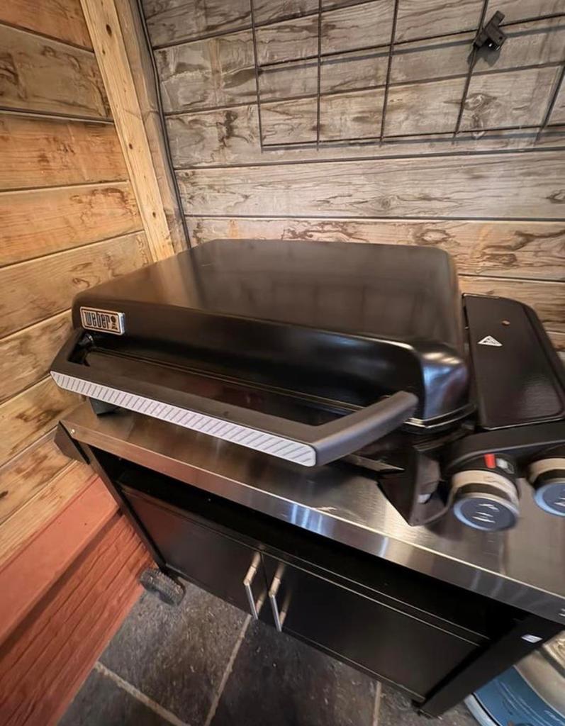 Weber Slate plancha 57cm, Tuin en Terras, Ophalen, Zo goed als nieuw