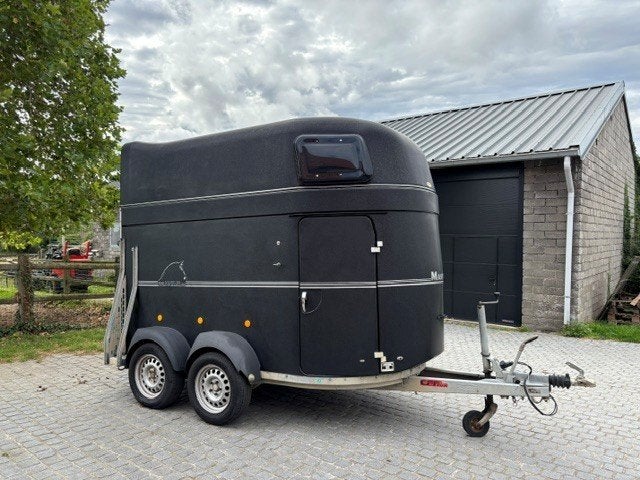 Paardentrailer Bockmann, Enlèvement, Utilisé, Aluminium, Remorque 2 chevaux