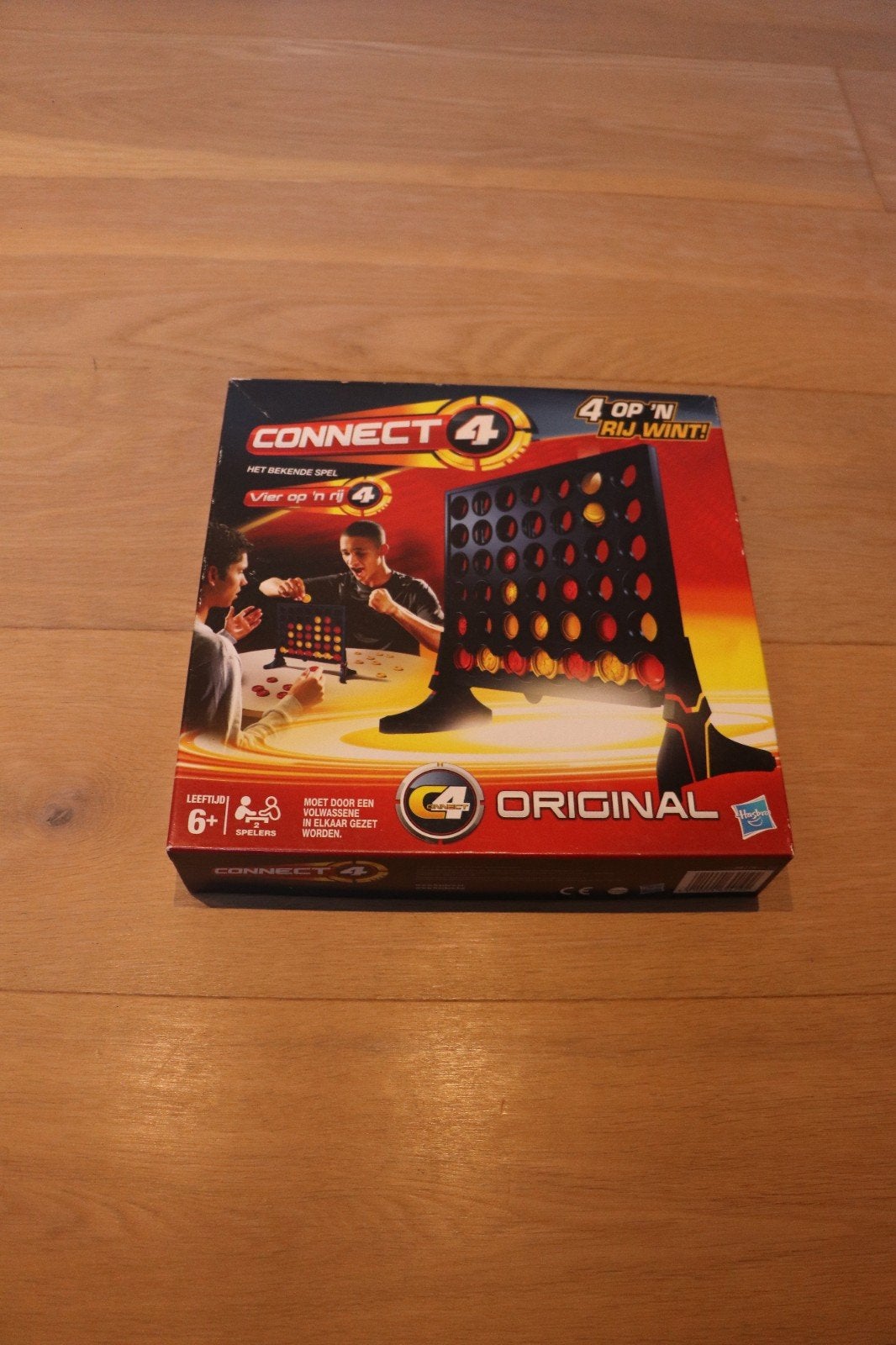 4 op een rij, Een of twee spelers, Ophalen, Gebruikt, HASBRO