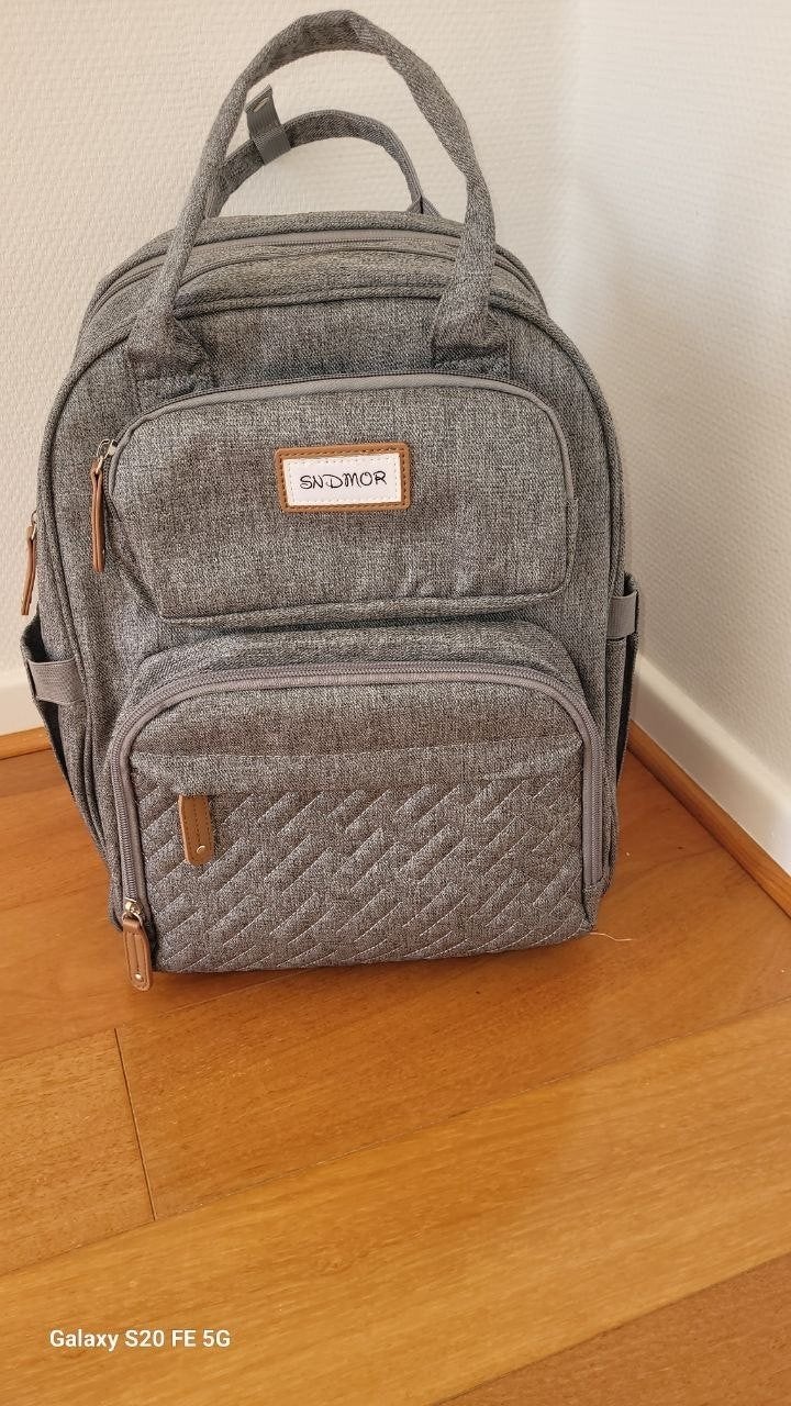 Sac à langer avec lit pliable, Enlèvement, Comme neuf, Étanche