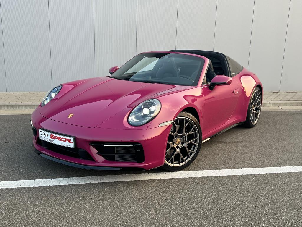 992 TARGA 4S - 450 pk - Ruby Star Neo -, Automaat, 4 zetels, Zwart, Overige kleuren