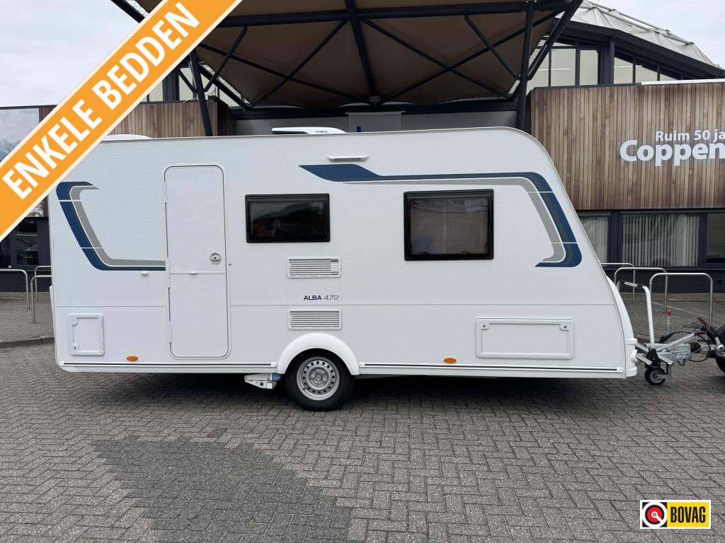 Caravelair Alba 472 2021 Mover,Tent,Luifel!, Treinzit, 750 - 1000 kg, Schokbreker, Caravelair