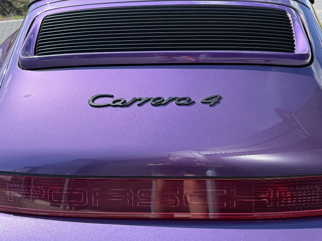 Porsche 964 Carrera 4 cabrio PTS kleur, Auto's, Zwart, Overige kleuren, Cabriolet, Bedrijf