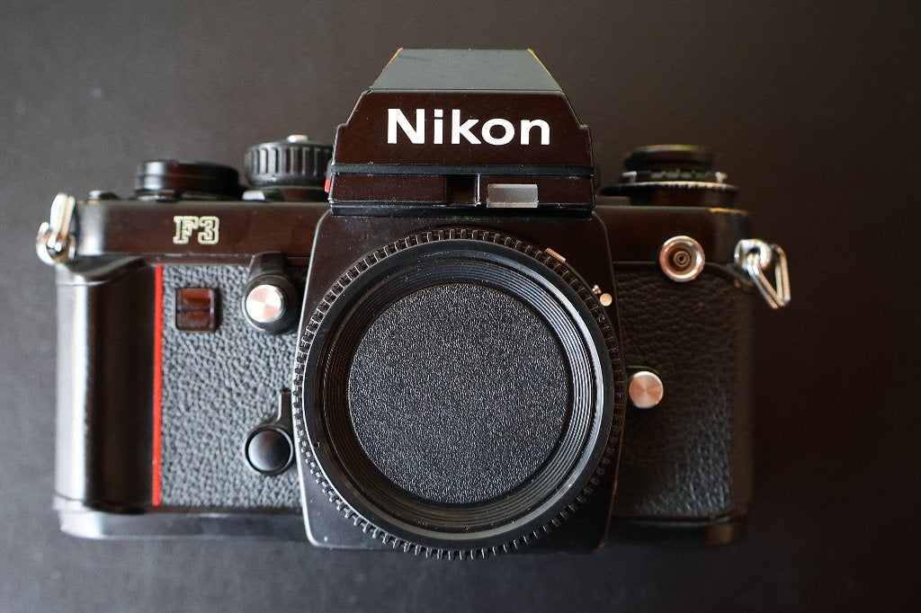 Nikon F3 + nikkor QC 135mm F3.5, Enlèvement ou Envoi, Utilisé, Reflex miroir, Nikon
