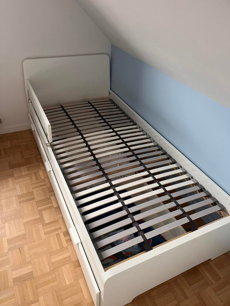 Lattenbodem 90x200, Huis en Inrichting, Ophalen, 90 cm, Eenpersoons, Zo goed als nieuw