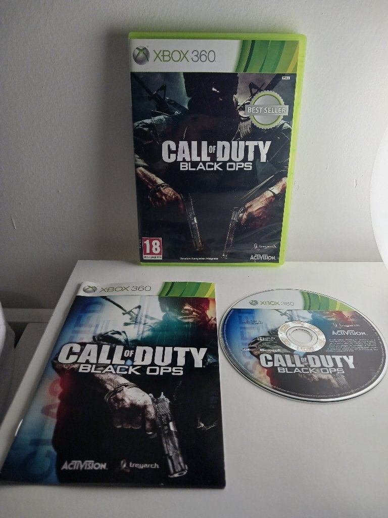 Call of Duty : Black Ops - Jeu Xbox 360, Consoles de jeu & Jeux vidéo, Enlèvement ou Envoi, Utilisé