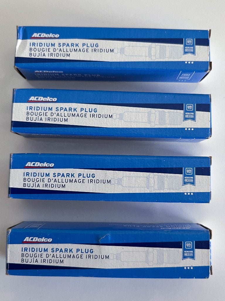 4x Bougie ACDelco Original OEM Spark Plugs Iridium, Enlèvement ou Envoi, Buick