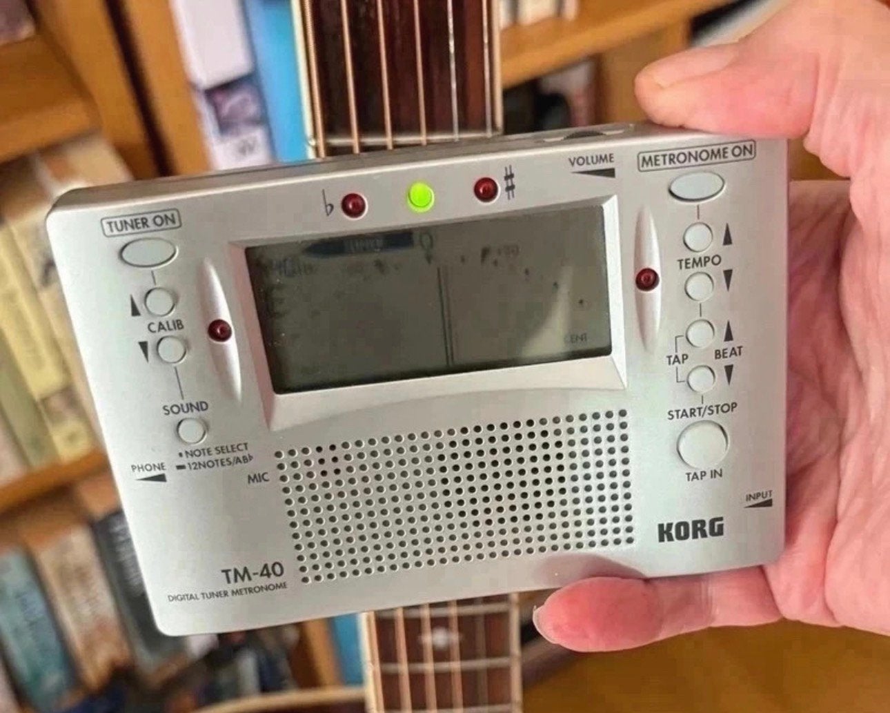 Korg TM-40SL tuner en metronoom, Muziek en Instrumenten, Ophalen of Verzenden, Gebruikt