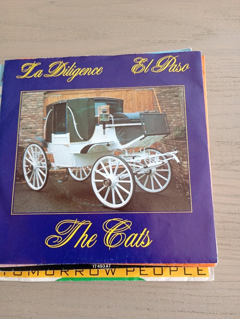 The Cats - La diligence, Enlèvement ou Envoi, Pochette photo, 7 inch, Comme neuf