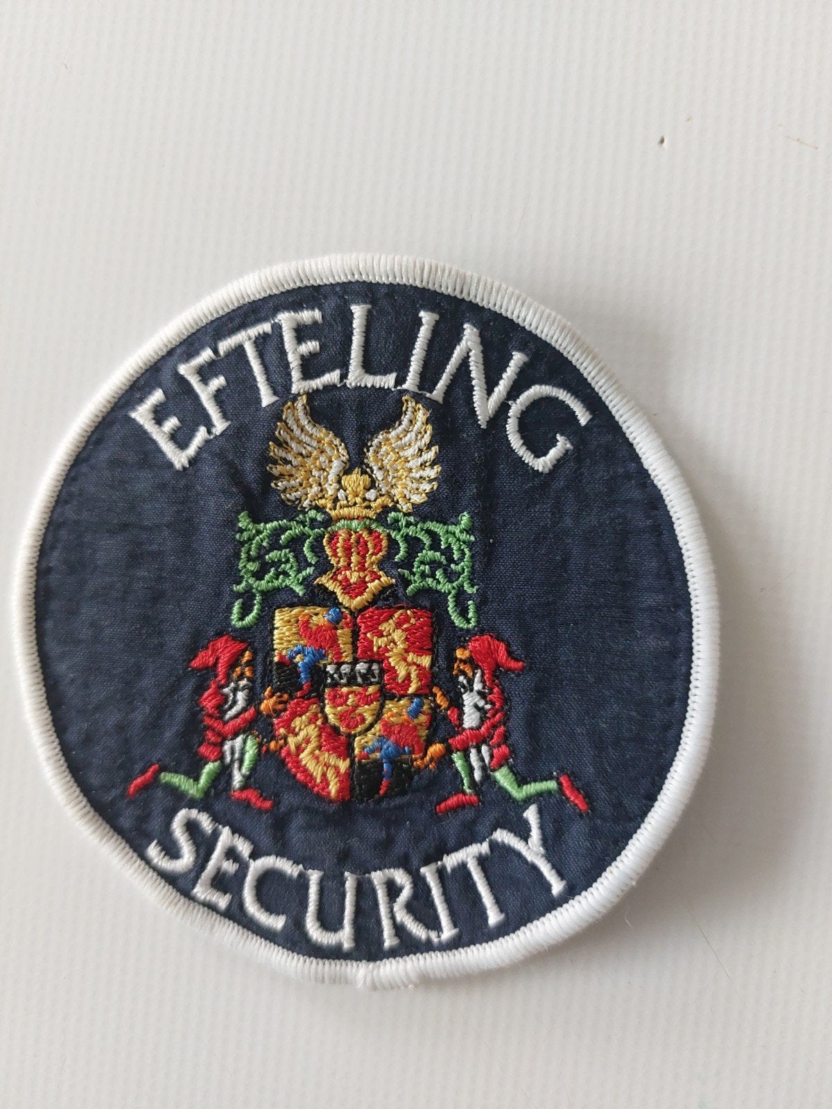 4 originele efteling security textiel badges, Verzamelen, Ophalen
