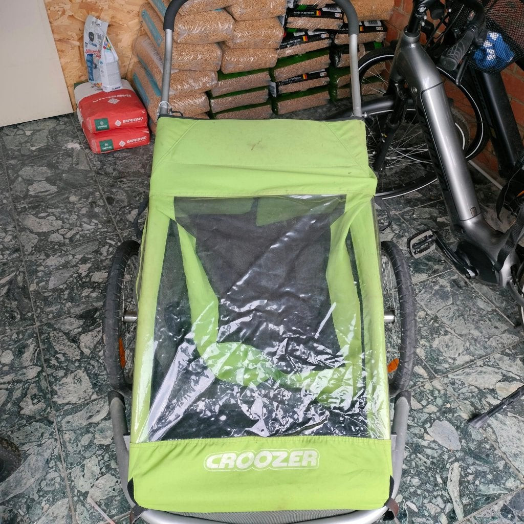 Fietskar Croozer kid for 2, Pliable, 20 à 40 kg, Enlèvement, Utilisé