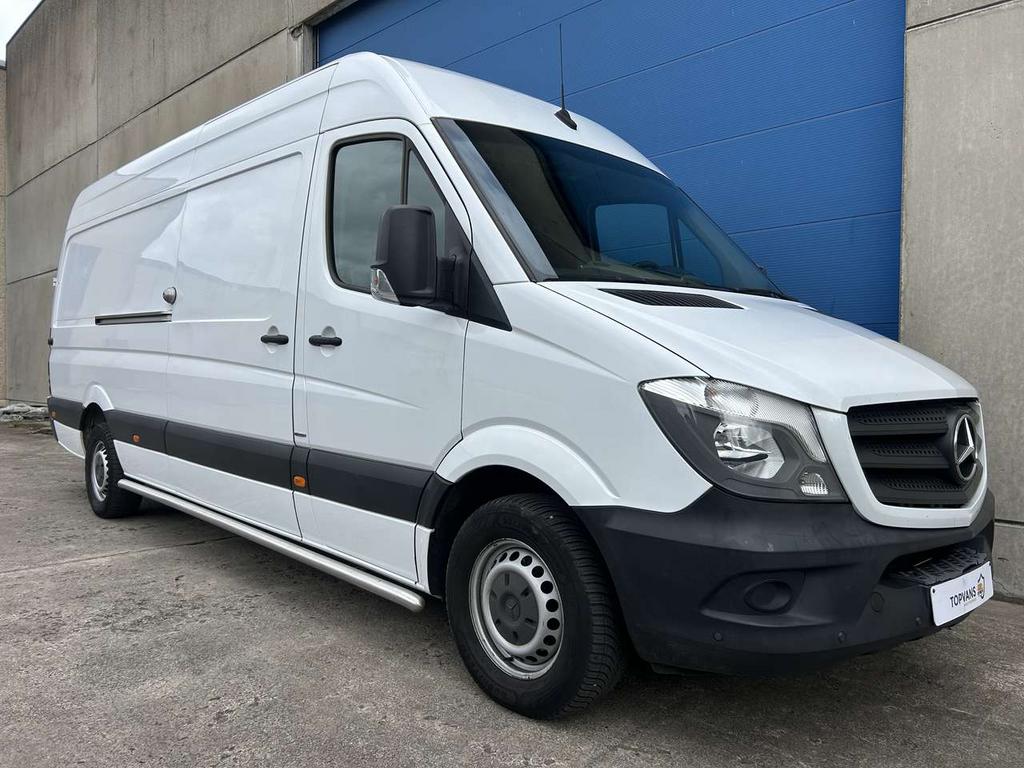 Mercedes-Benz Sprinter 314 CDI Automaat L3H2 (€13.595 ex bt, Auto's, 0 kg, Wit, Diesel, USB