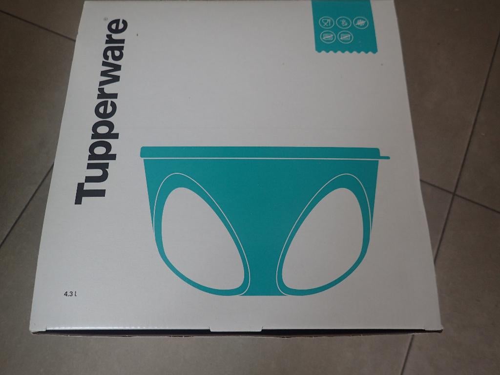 tupperware nieuw slakom, Huis en Inrichting, Keuken | Tupperware, Ophalen of Verzenden, Nieuw, Blauw, Bak of Kom