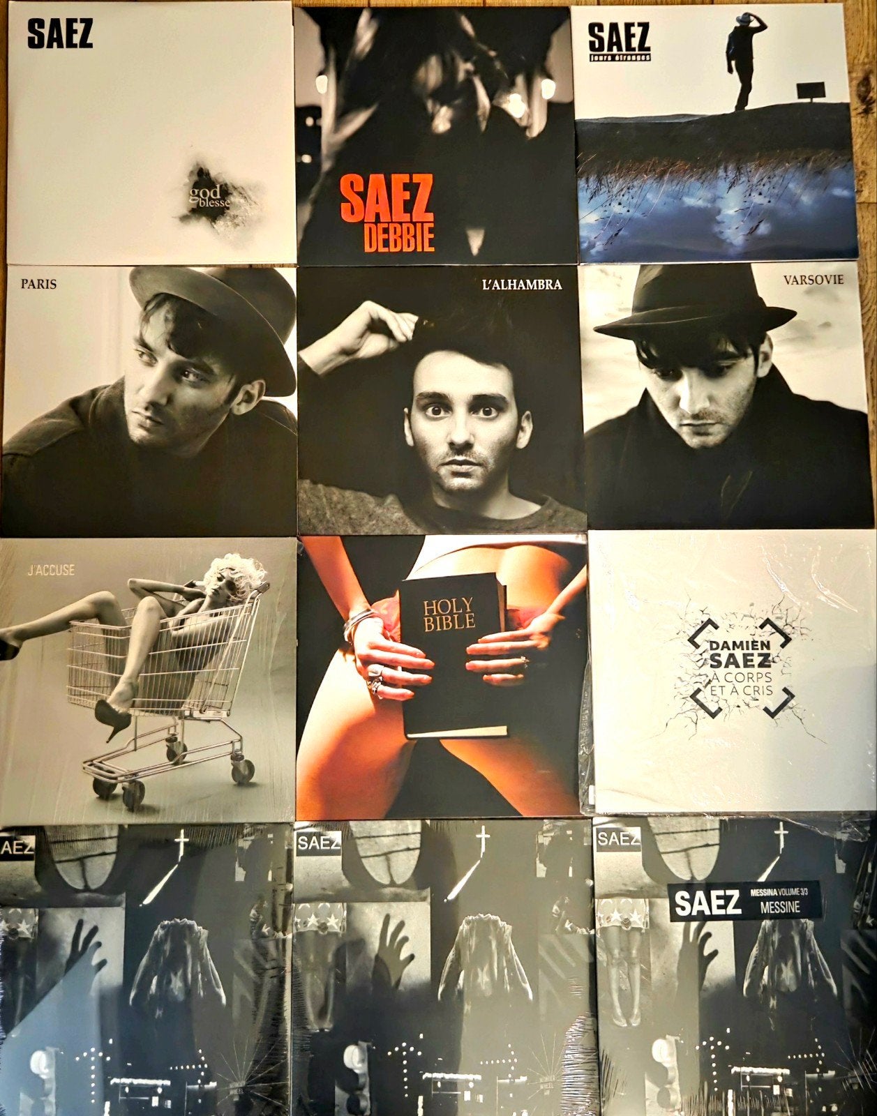 Collection vinyles Saez – 12 albums – Collection complète, Cd's en Dvd's, Vinyl | Verzamelalbums, Ophalen of Verzenden, Zo goed als nieuw