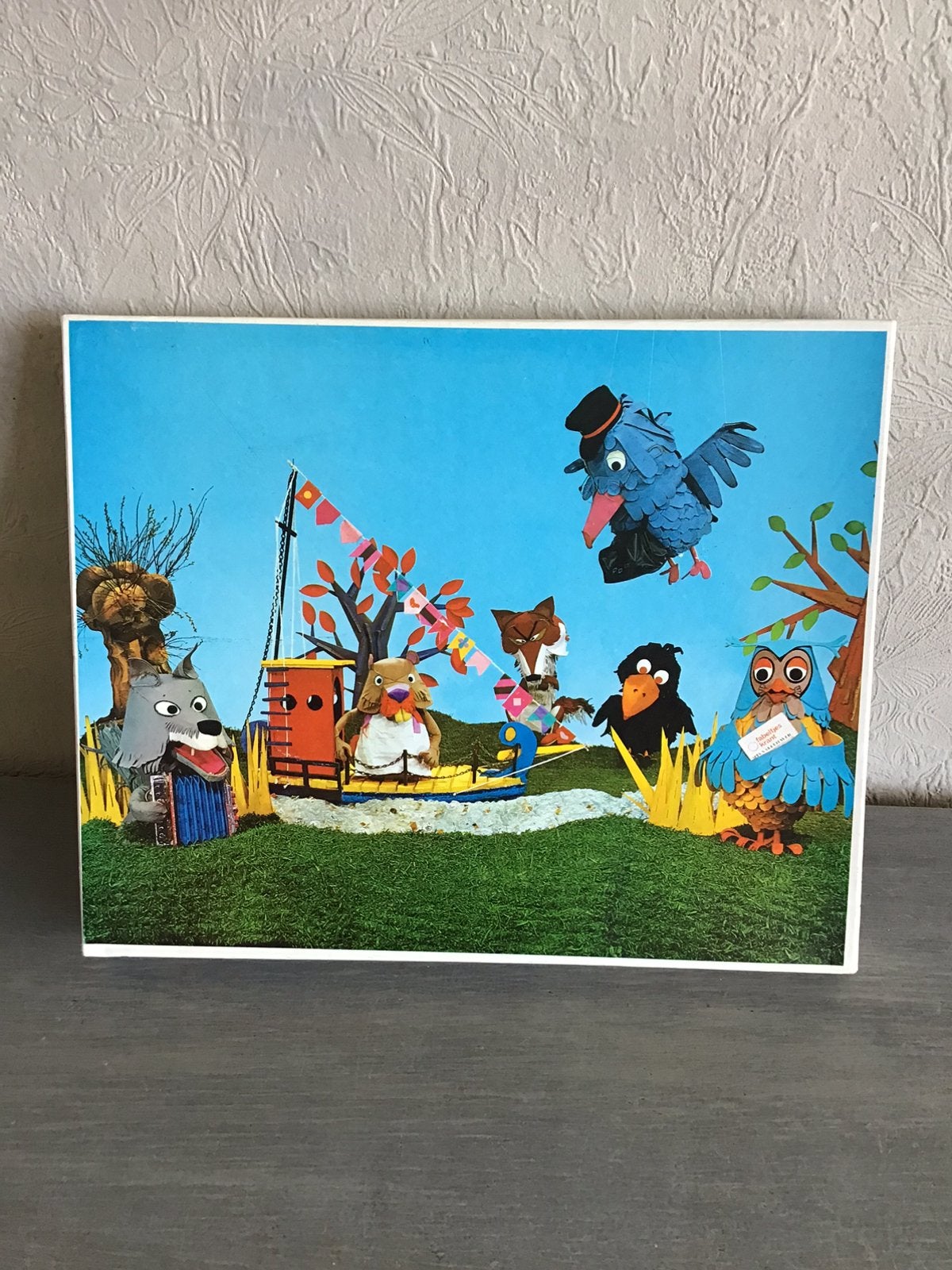 Puzzel , De Fabeltjes Krant van 1968, Ophalen