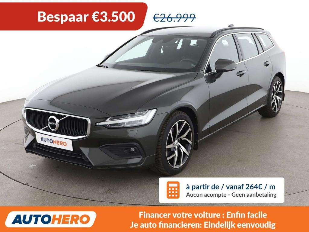 Volvo V60 2.0 B4 Mild-Hybrid Core (automatique), Argent ou Gris, Euro 6, Noir, 5 portes