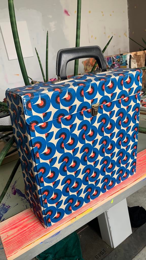 Vinyl platenkoffer, Ophalen of Verzenden, Zo goed als nieuw